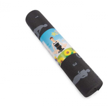 Instructional Yoga Mat